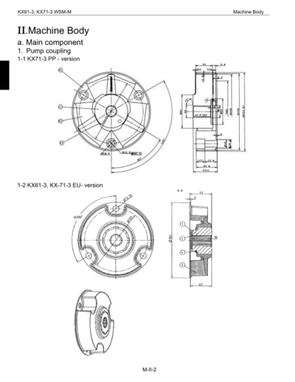 Kubota KX61-3 KX71-3 Excavator Workshop Manual - Image 6