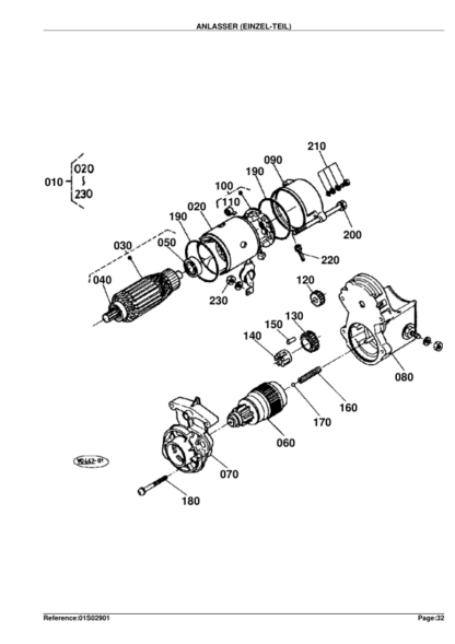 Kubota KX61H Diesel Engine Parts Manual - Image 11