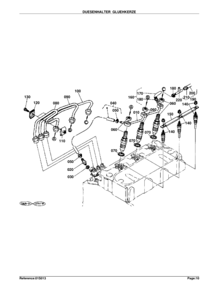 Kubota KX61H Nº50001,55000 Diesel Engine Parts Manual - Image 6
