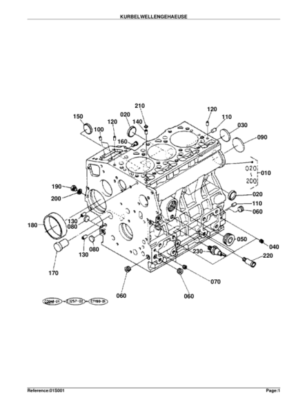 Kubota KX61HAB Diesel Engine Parts Manual - Image 2