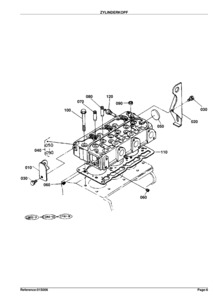Kubota KX61HAB Diesel Engine Parts Manual - Image 4