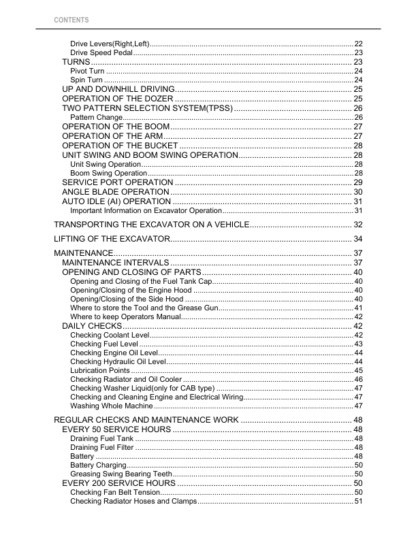 Kubota KX91-3 KX121-3 K161-3 U35 Operators Manual - Image 9