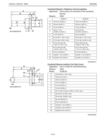 Kubota OC60-E2,OC95-E2 Diesel Engine Workshop Manual - Image 6