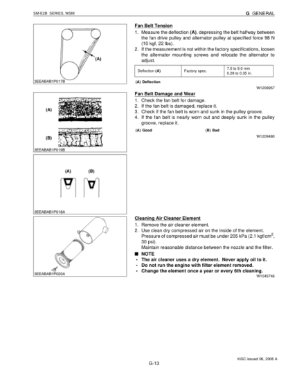 Kubota SM-E2B Diesel Engine Workshop Manual - Image 9