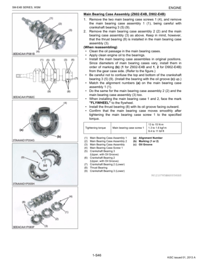 Kubota SM-E4B Diesel Engine Workshop Manual - Image 5