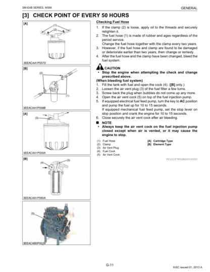 Kubota SM-E4B Diesel Engine Workshop Manual - Image 8