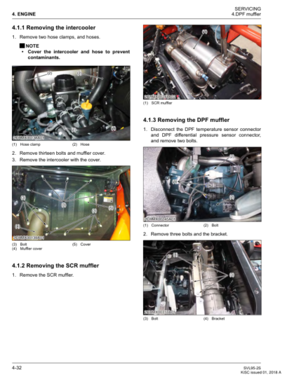 Kubota SVL95-2s Loader Workshop Manual - Image 16