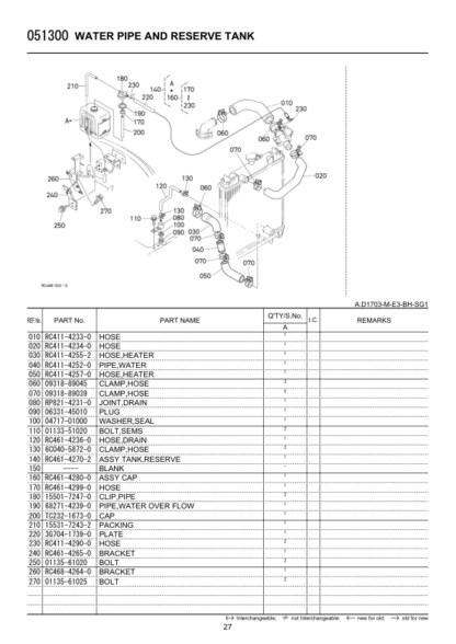 Kubota U-30-5 Excavator Parts Catalog - Image 8
