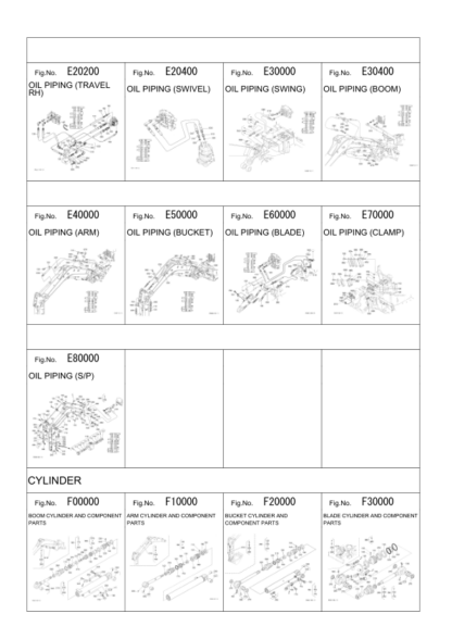 Kubota U-30-5 Excavator Parts Catalog - Image 3