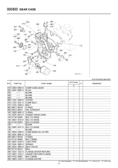 Kubota U-30-5 Excavator Parts Catalog - Image 7