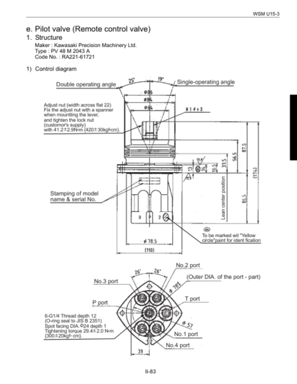 Kubota U15-3 Excavator Workshop Manual - Image 4