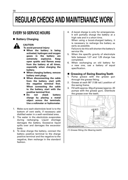 Kubota U17 Excavator Operators Manual - Image 10