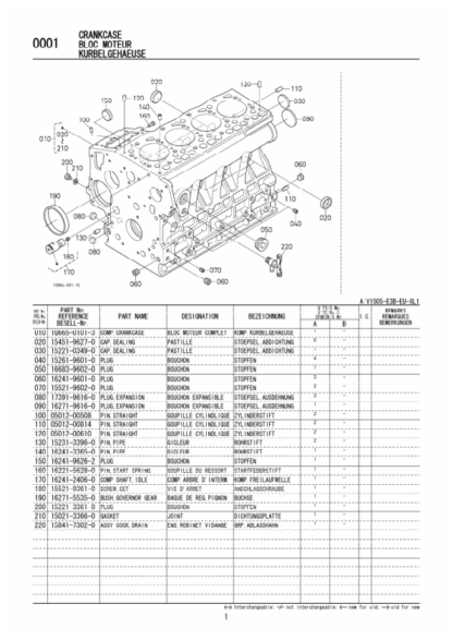Kubota V1505-E38-EU Engine Parts Manual - Image 4
