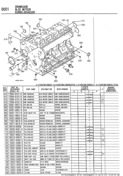 Kubota V1505-T-EBB-EC-LT-1 Diesel Engine Parts Manual - Image 4