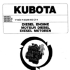 Kubota V1505-T-EBB-EC-LT-1 Diesel Engine Parts Manual - Image 2