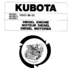 Kubota V1903-BB-EC Diesel Engine Parts Manual - Image 2
