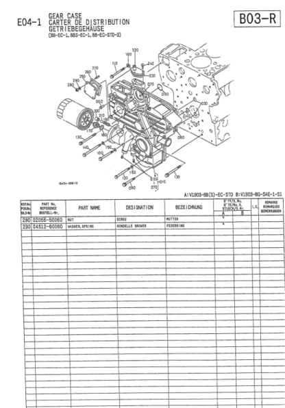 Kubota V1903-BB-EC Diesel Engine Parts Manual - Image 8