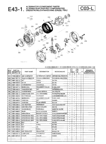 Kubota V2203 Diesel Engine Parts Catalog - Image 12