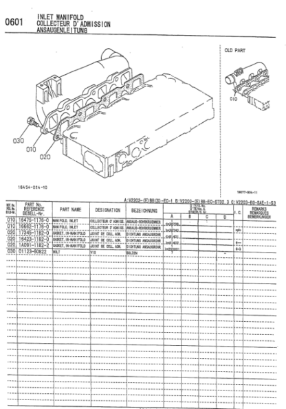 Kubota V2203-EBB-EC-1 Engine Parts Manual - Image 9