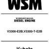 Kubota V3300-E2B, V3300-T-E2B Diesel Engine Workshop Manual - Image 2