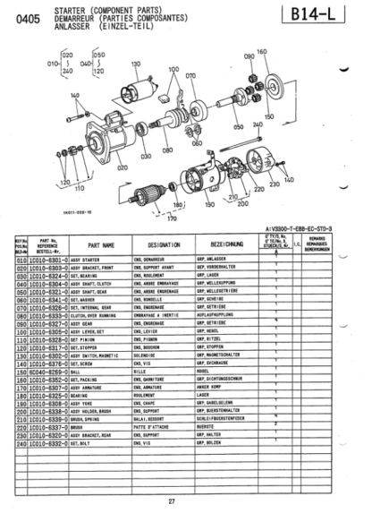 Kubota V3300 Diesel Engine Parts Catalog - Image 8