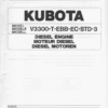 Kubota V3300 Diesel Engine Parts Catalog - Image 2