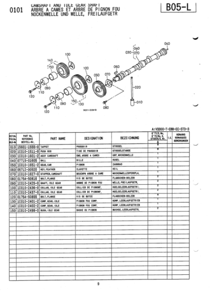 Kubota V3300 Diesel Engine Parts Catalog - Image 7