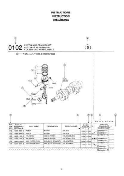 Kubota V3300-T-E2B Diesel Engine Parts Manual - Image 11