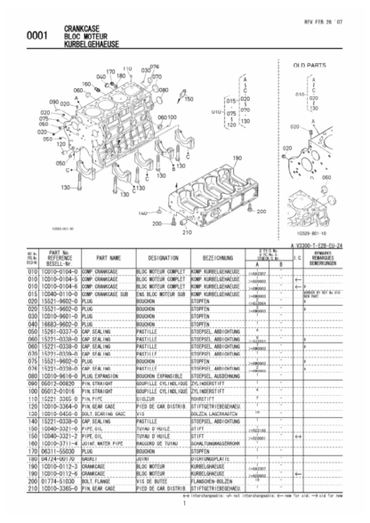 Kubota V3300-T-E2B Diesel Engine Parts Manual - Image 5