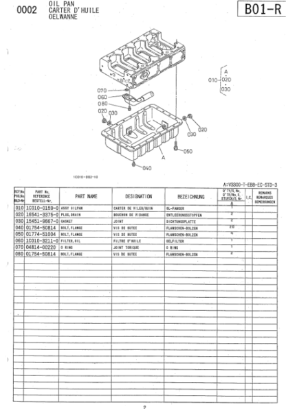 Kubota V3300-T-EBB-EC-STD3 Diesel Engine Parts Manual - Image 4