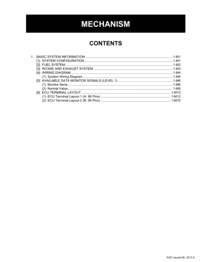 Kubota V3307-CR-TE4 Diagnosis Manual Common Rail - Image 4