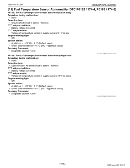 Kubota V3307-CR-TE4 Diagnosis Manual Common Rail - Image 7