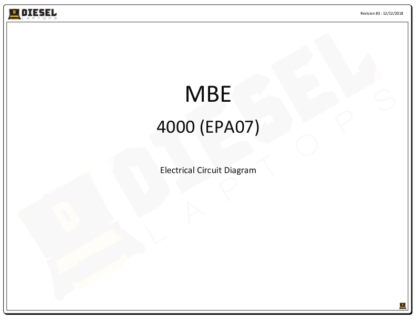 MBE - MBE4000 (2007 & Newer).MBE4000 EPA07