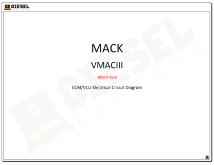 Mack - All Engines (2003 & Older VMAC III).ECM and VCU (2002)