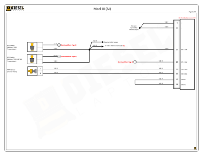 Mack - All Engines (2003 & Older VMAC III).ECM and VCU (2002 AC Model) - Image 2