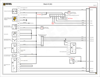 Mack - All Engines (2003 & Older VMAC III).ECM and VCU (2002 AI Model) - Image 2