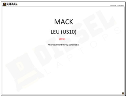 Mack - All Engines (2010 Emissions).LEU Series Emission Wiring (2010)