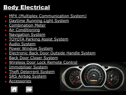 Manual Body Electrical