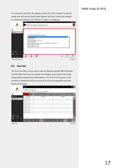 Manual PIWIS Tester III Operating Instructions - Image 8