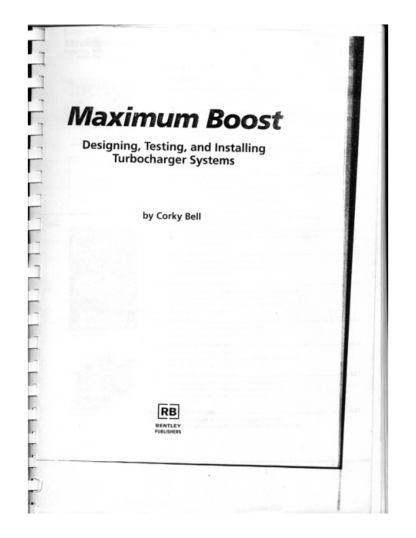 Maximum Boost Turbocharger Systems - Corky Bell