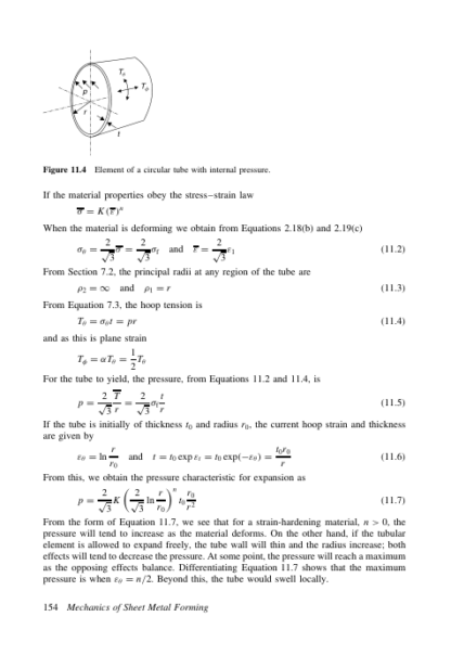 Mechanics of Sheet Metal Forming - Marciniak - Image 10