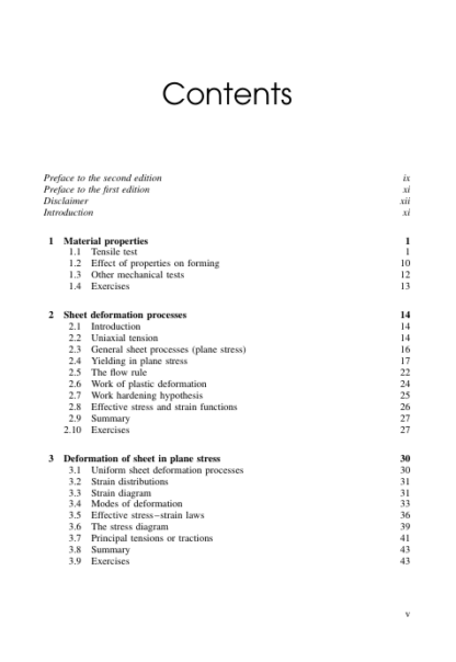 Mechanics of Sheet Metal Forming - Marciniak - Image 3