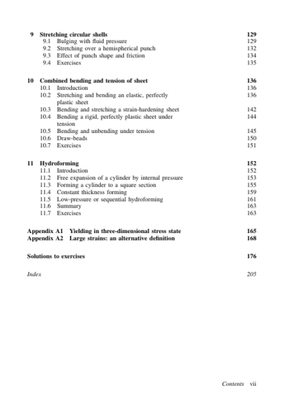 Mechanics of Sheet Metal Forming - Marciniak - Image 5