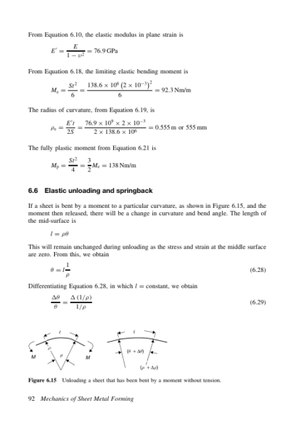 Mechanics of Sheet Metal Forming - Marciniak - Image 8