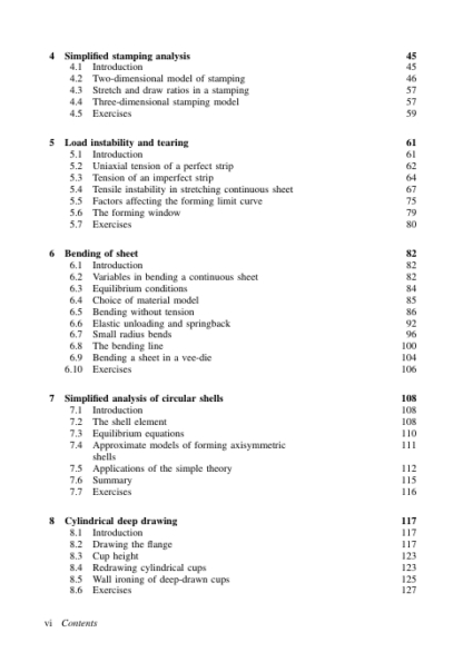 Mechanics of Sheet Metal Forming - Marciniak - Image 4