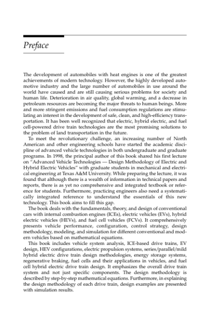 Modern Electric, Hybrid Electric & Fuel Cell Vehicles - Mehrdad Ehsani - Image 7