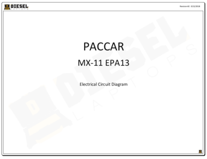 PACCAR - MX (2013 Emissions).MX-11 (EPA 2013-16)