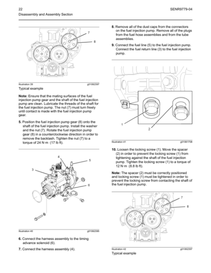 PERKINS 1103 and 1104 Disassembly and Assembly - Image 10
