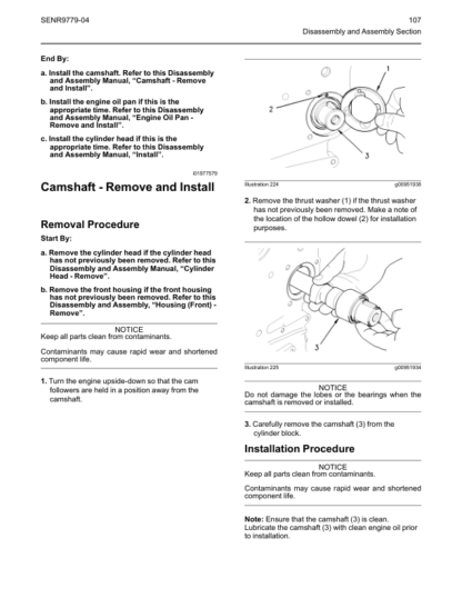 PERKINS 1103 and 1104 Disassembly and Assembly - Image 7