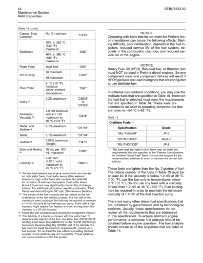 PERKINS 1103 and 1104C Operation - Image 10